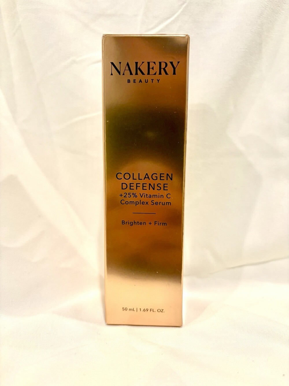 Nakery Beauty Collagen Defense Vitamin C + Collagen Serum, Brighten + Firm 50mL